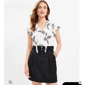 Emory Paperbag pocket skirt